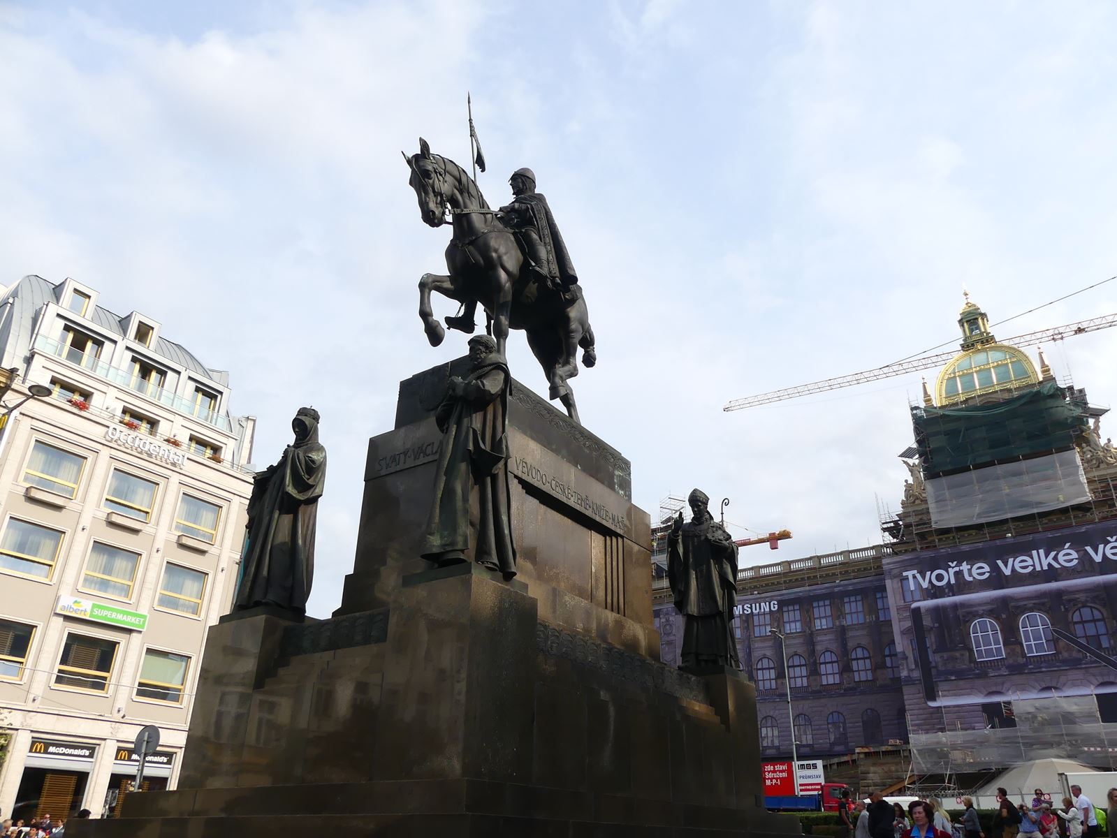 Prague Statue Venceslas