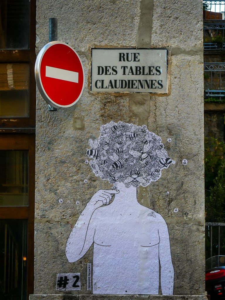 Street art Lyon Croix Rousse