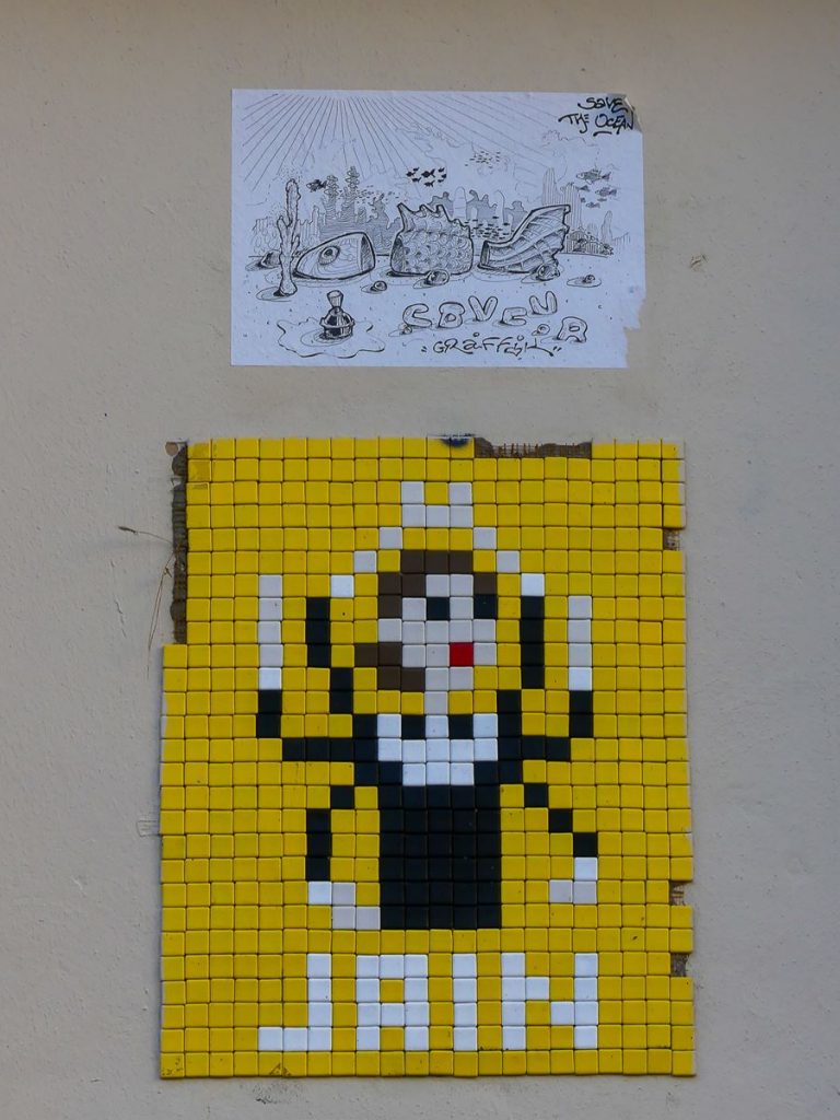 Street art Lyon Croix Rousse