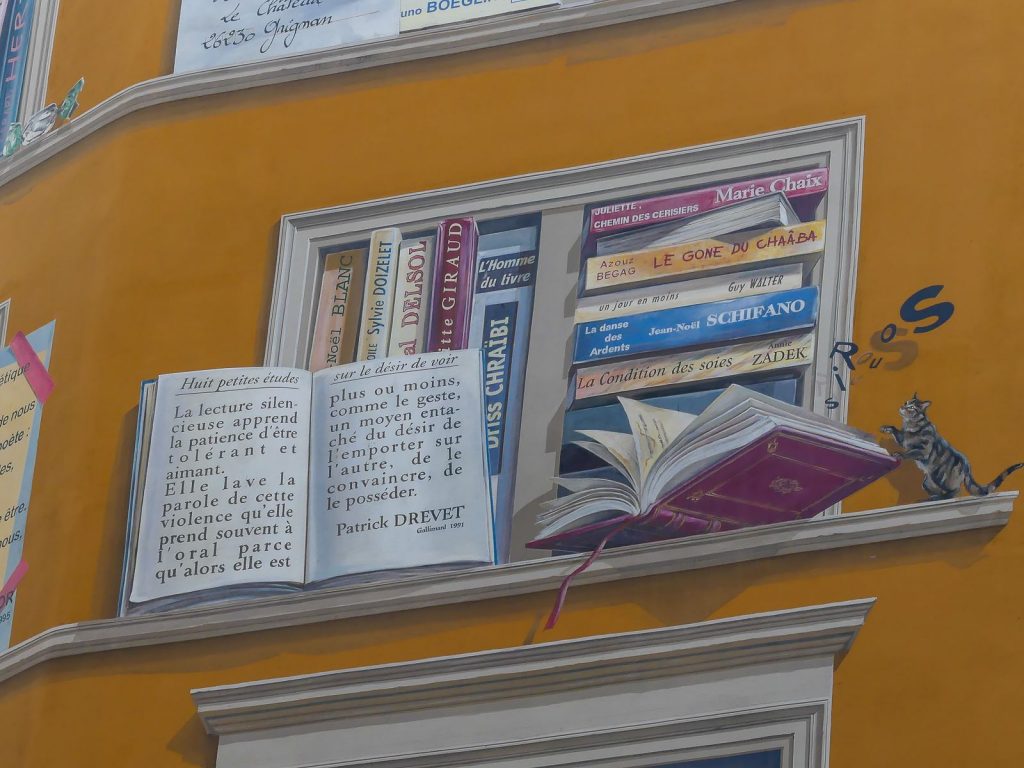Lyon-fresque Bibliothèque