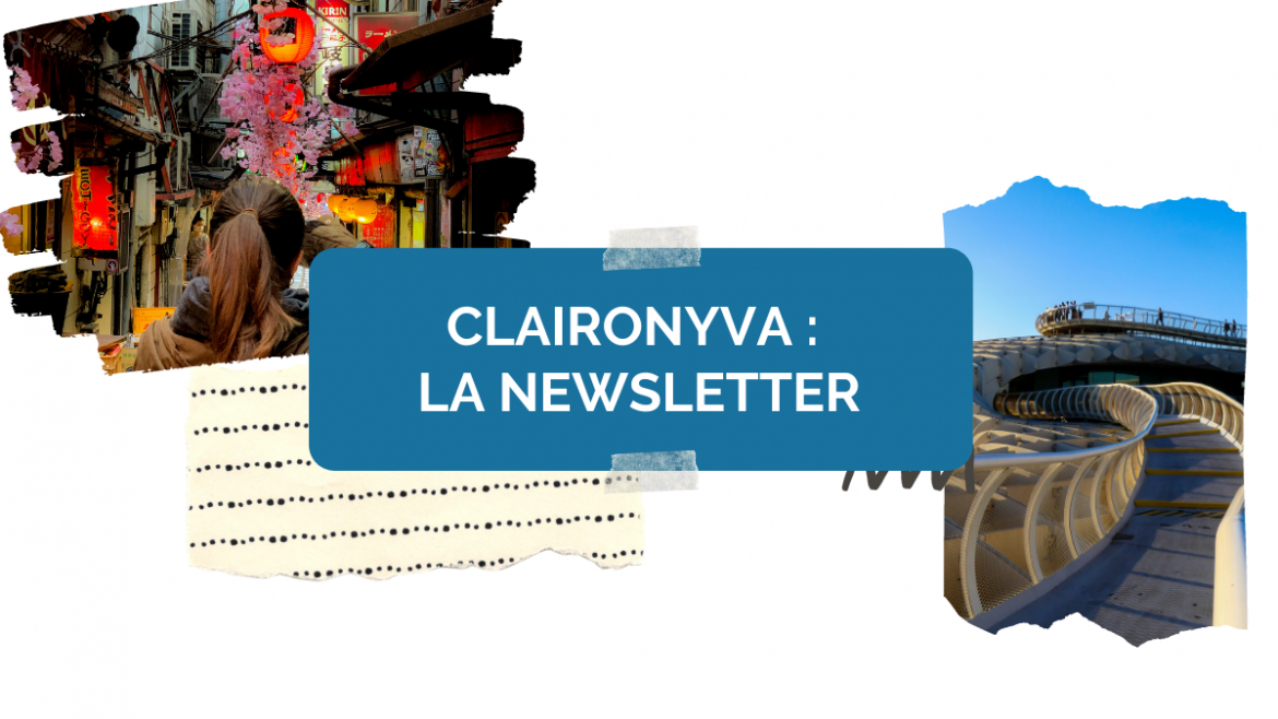 newsletter blog voyage claironyva