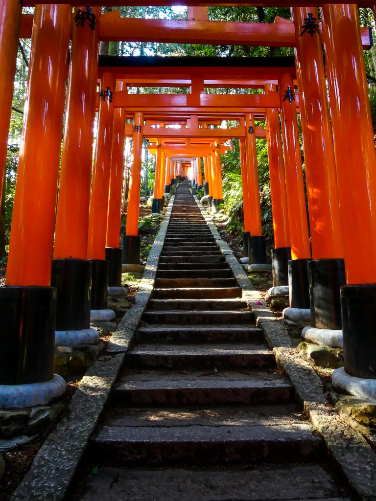 Grimpons sou les Torii
