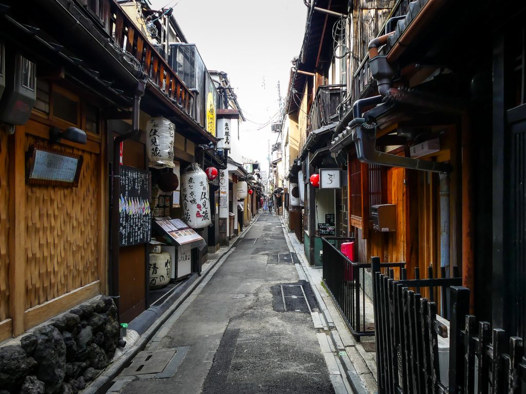 Balade dans le quartier Gion