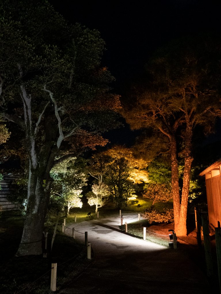 NAKED Nijo-jo Kyoto by night