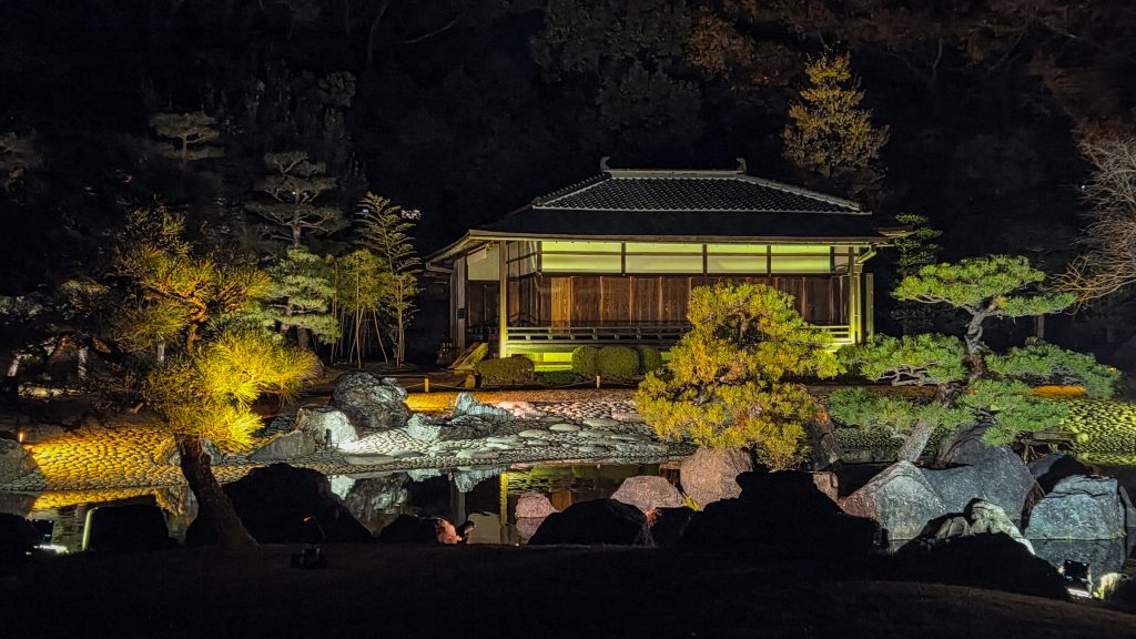 NAKED Nijo-jo Kyoto by night