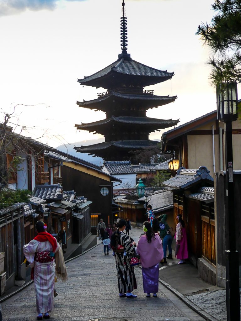 Fin de journée dans Gion