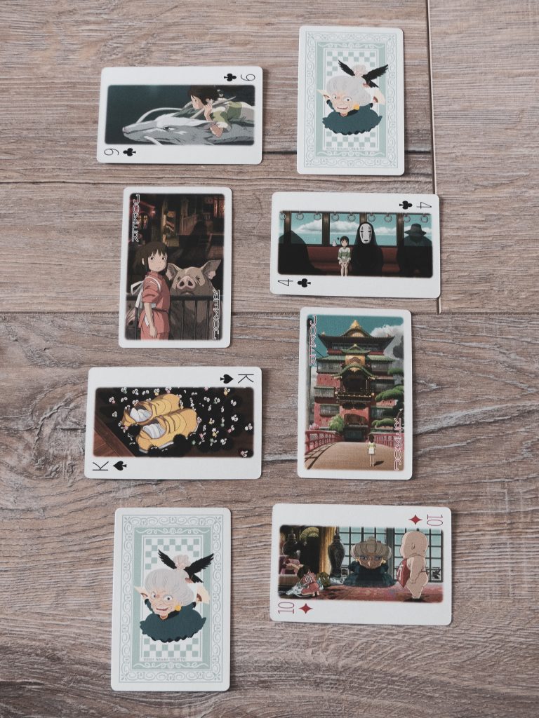 jeu de cartes ghibli