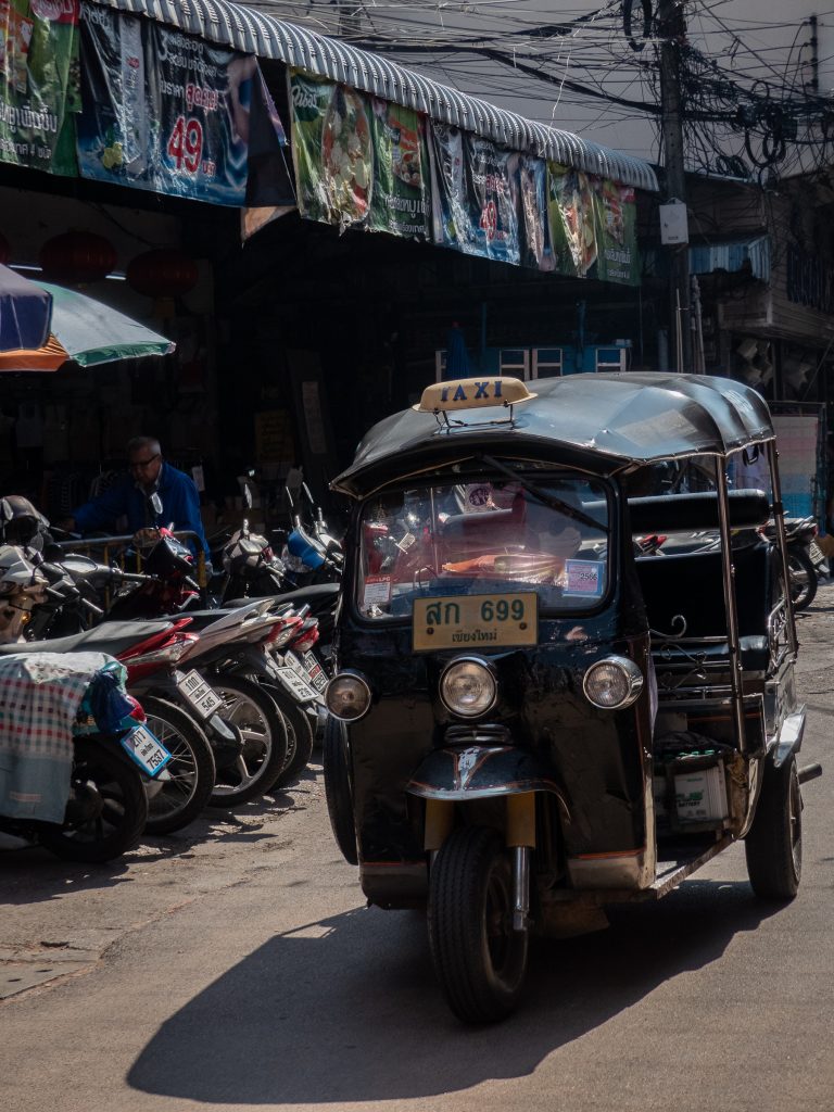 Tuk tuk à Chiang Mai