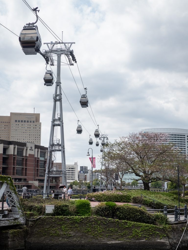 Le téléphérique de Yokohama