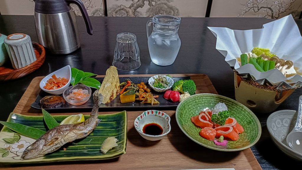 repas au ryokan