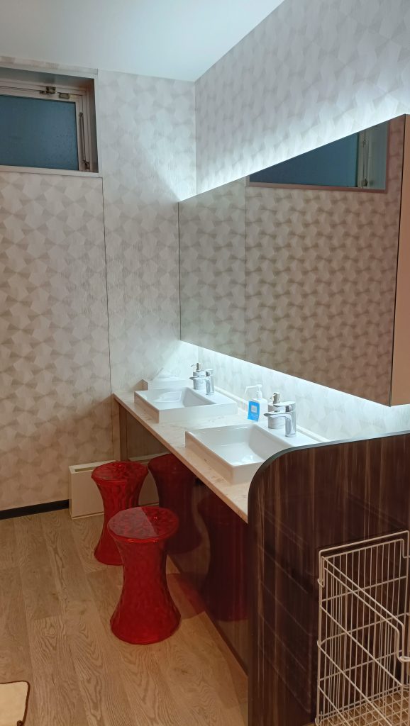 Les bains de l'hôtel