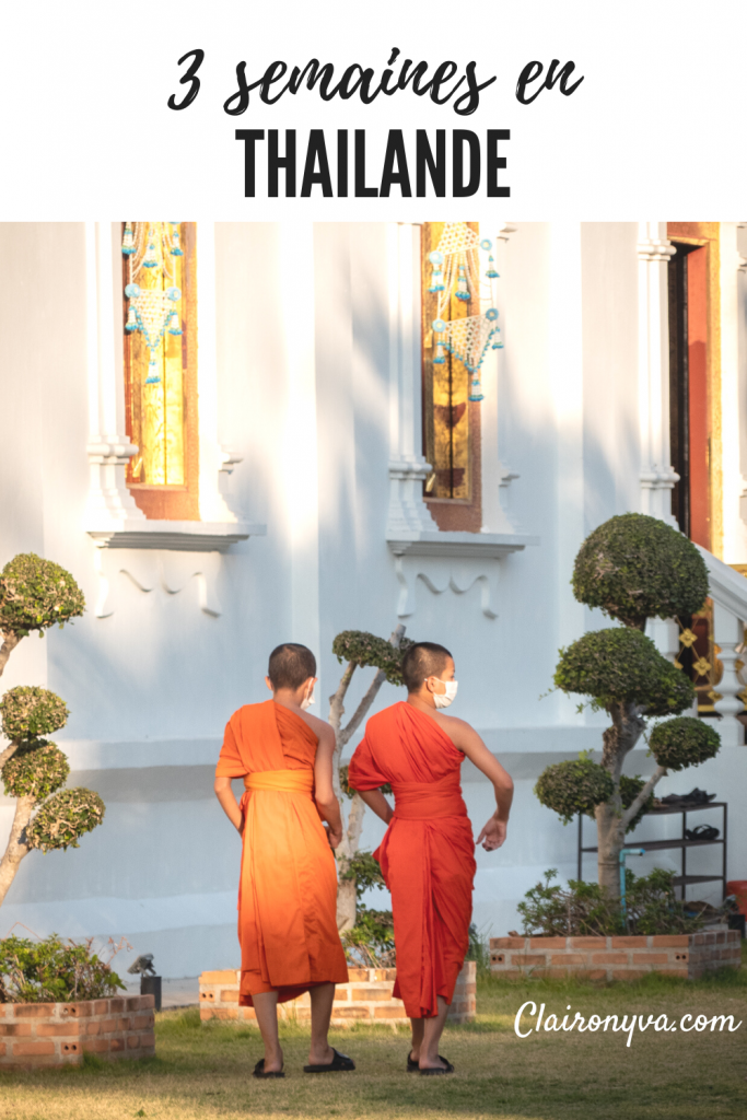 Thailande itinéraire et budget