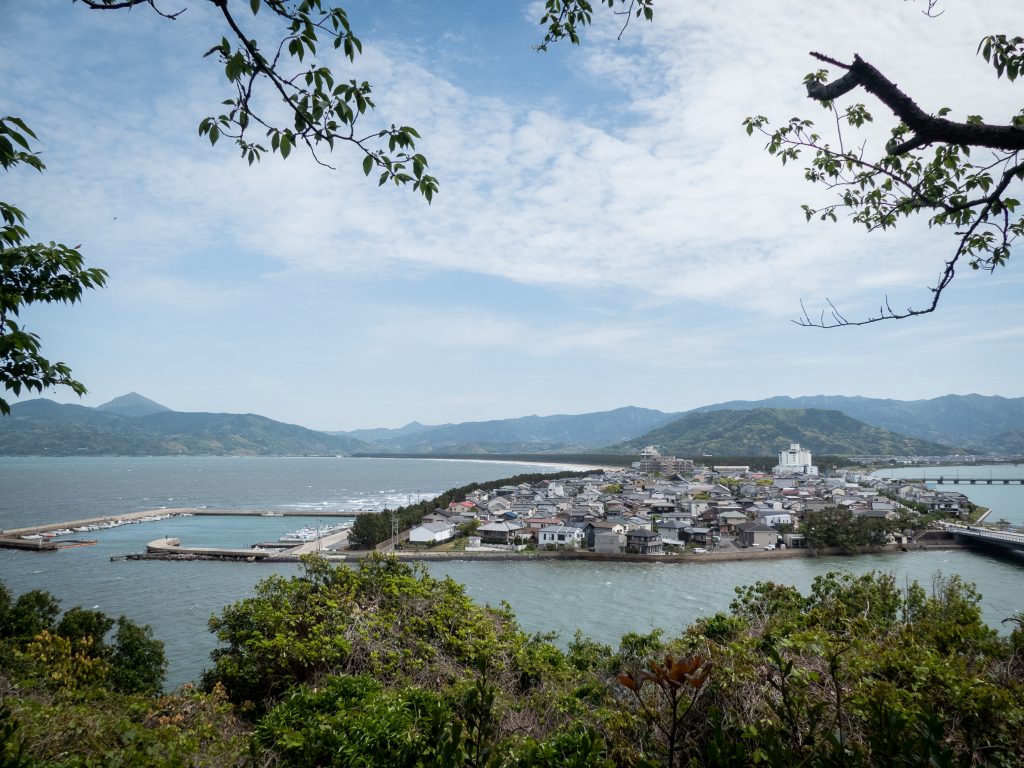 Vue du Château de Karatsu