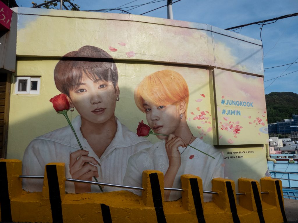 Busan - Corée du Sud - Gamcheon village - BTS