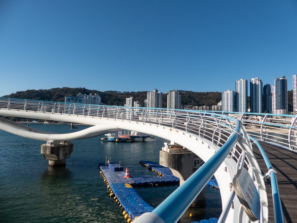 Plage de Songdo à Busan
