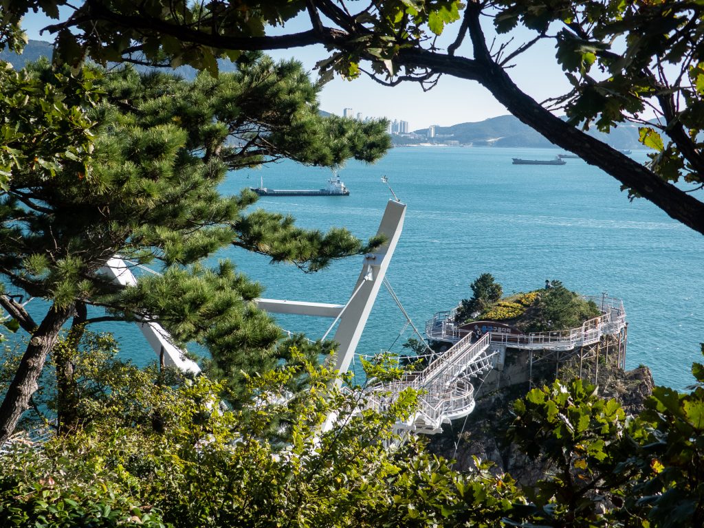 Busan - Songdo - pont suspendu