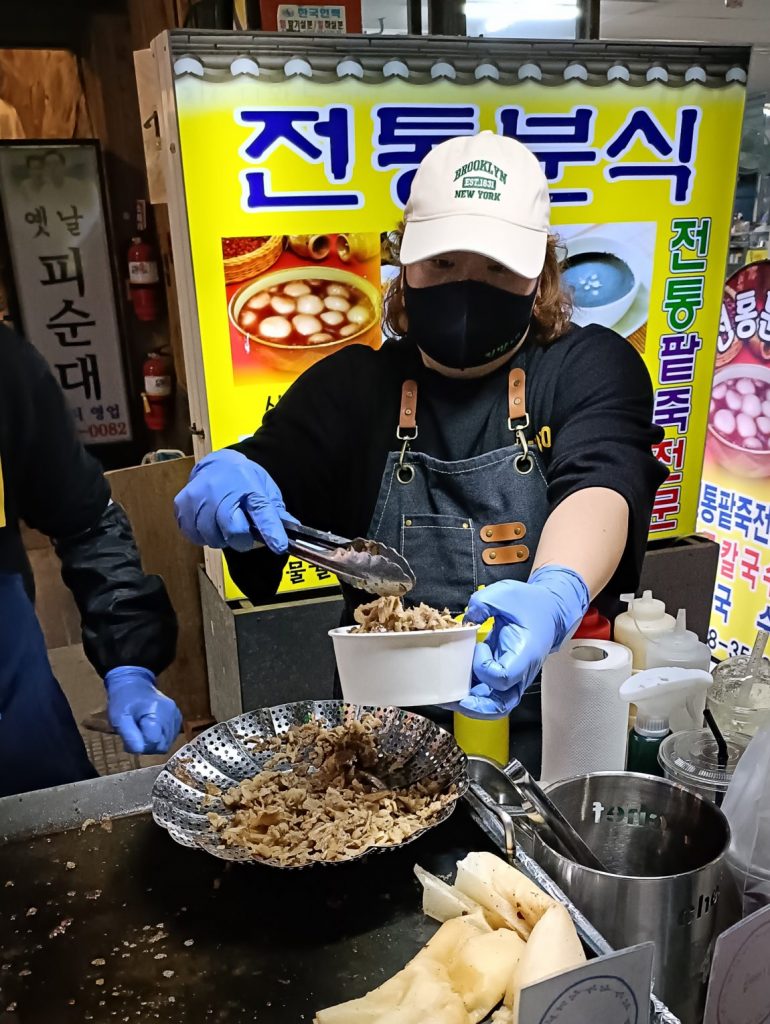 LeNight Market de Nambu - Jeonju de nuit