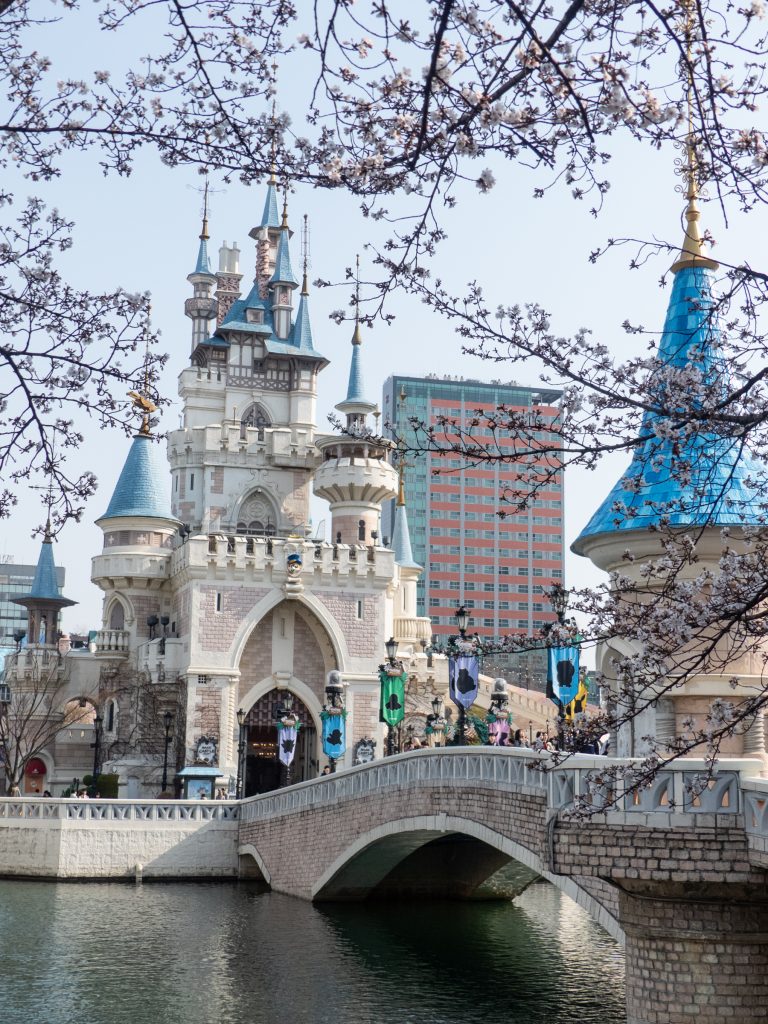 Le parc d'attractions Lotte World - Séoul