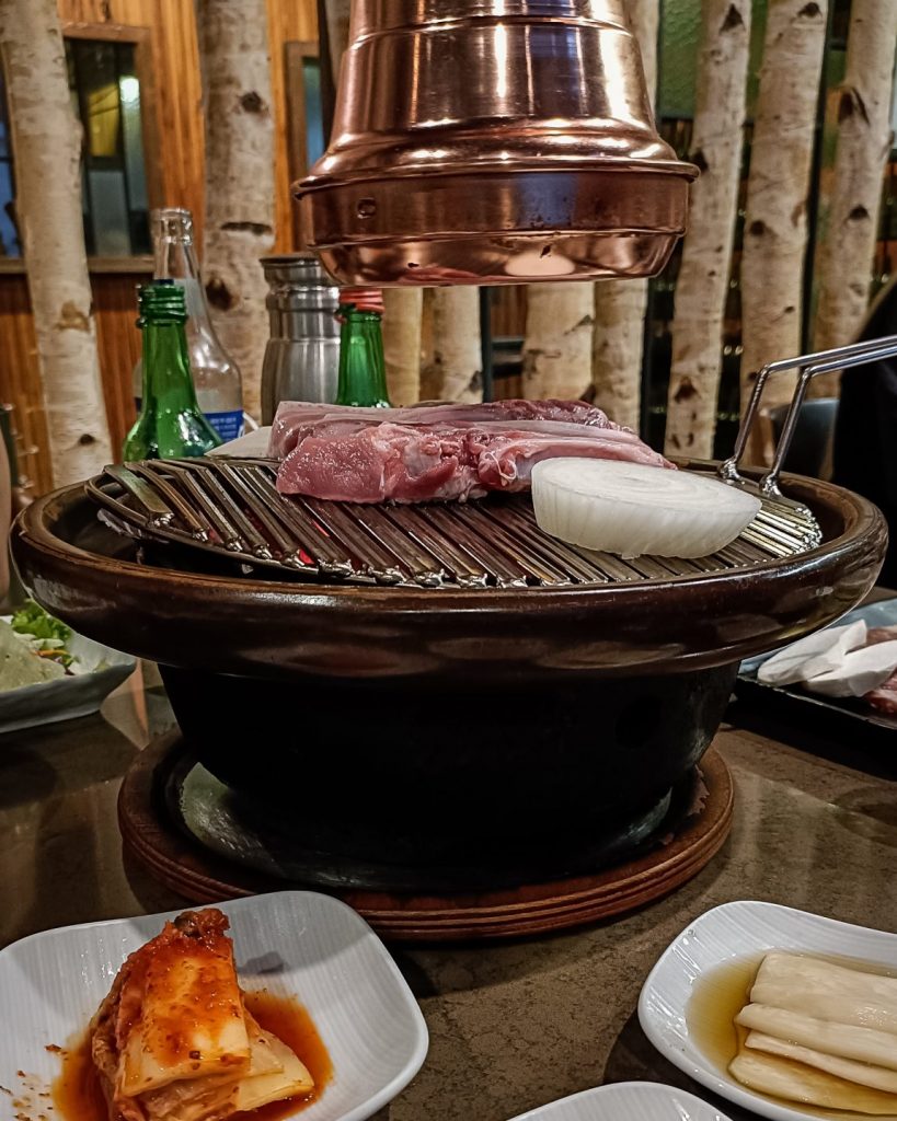Barbecue en Corée du Sud