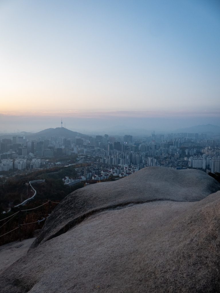 Séoul - randonnée Inwangsan