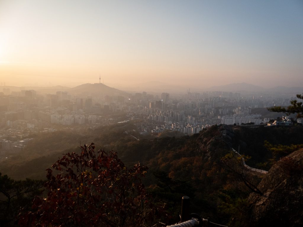 Séoul - randonnée Inwangsan