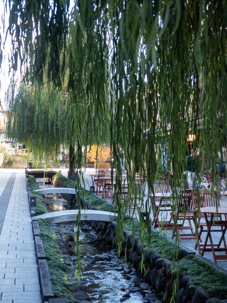 Petite rue commerçante de Yamagata