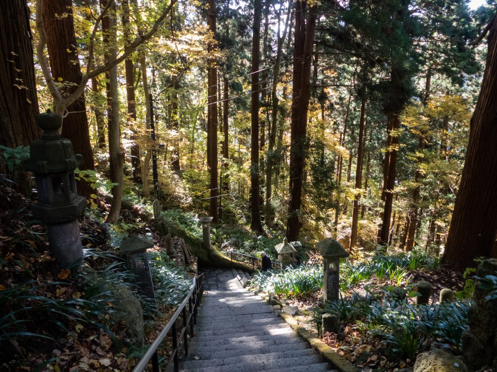 Temple Yamadera et ses 1000 marches - préfecture de yamagata