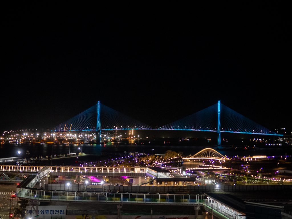 Hotel Asti - Vue depuis la chambre à Busan