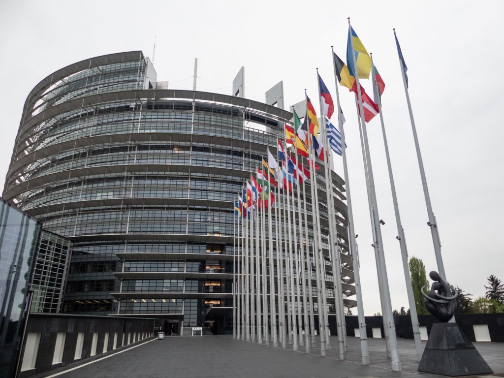 Le Parlement Européean de Strasbourg