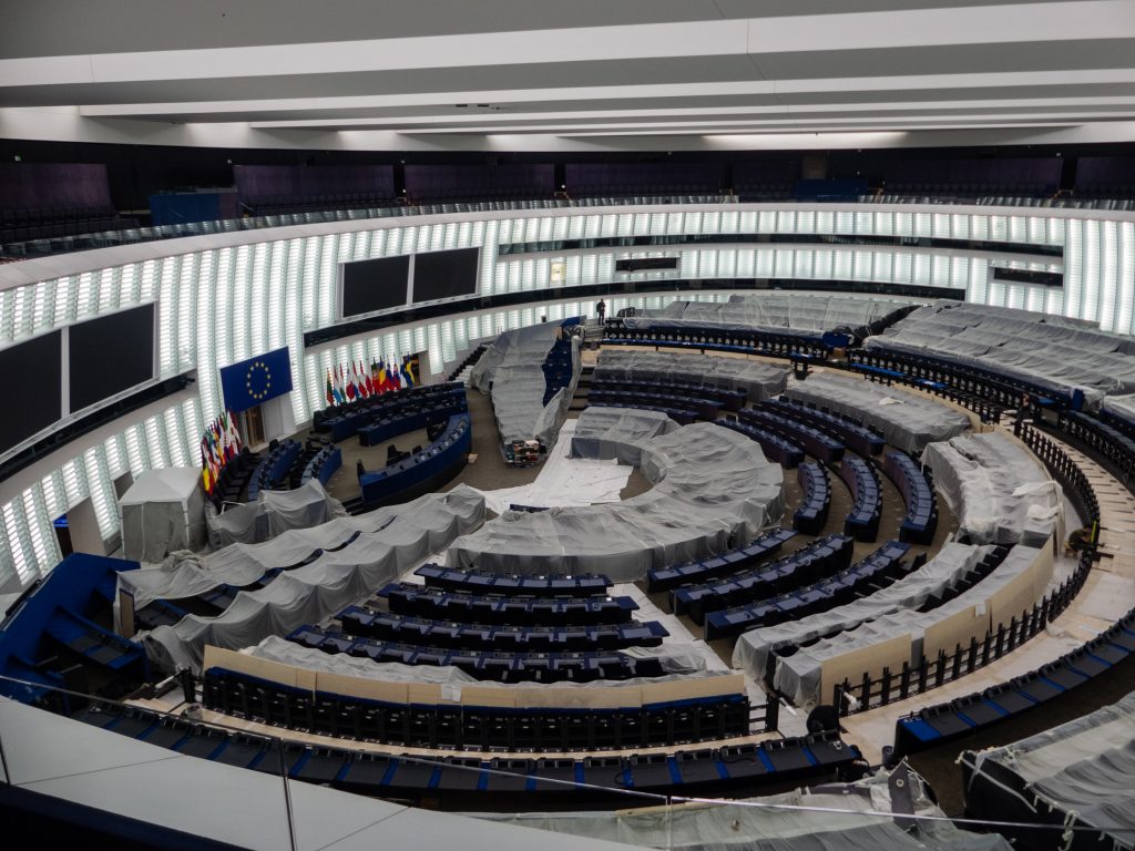Le Parlement Européean de Strasbourg