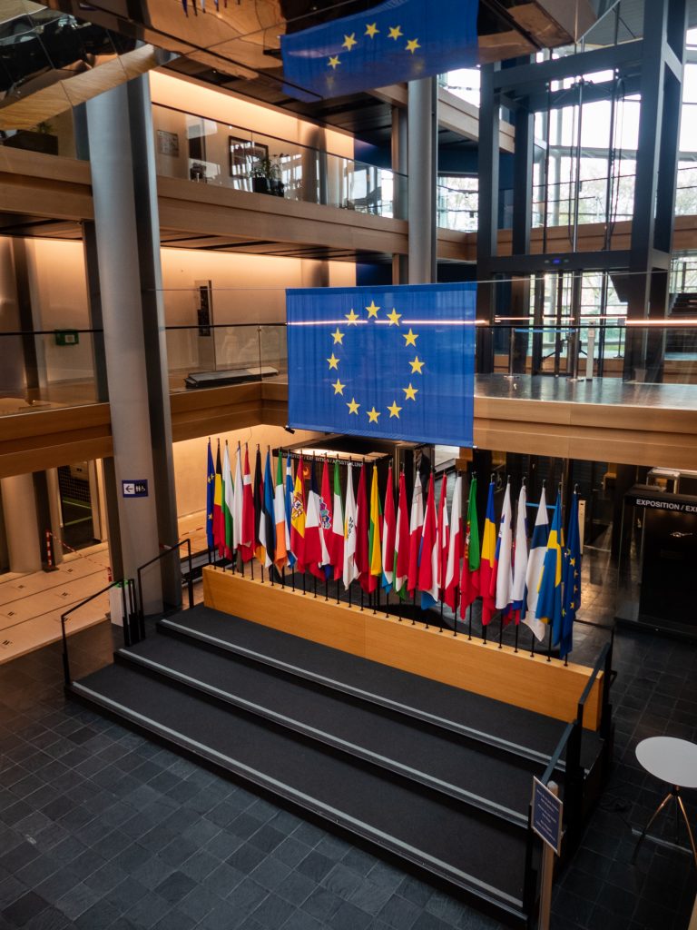 Le Parlement Européean de Strasbourg