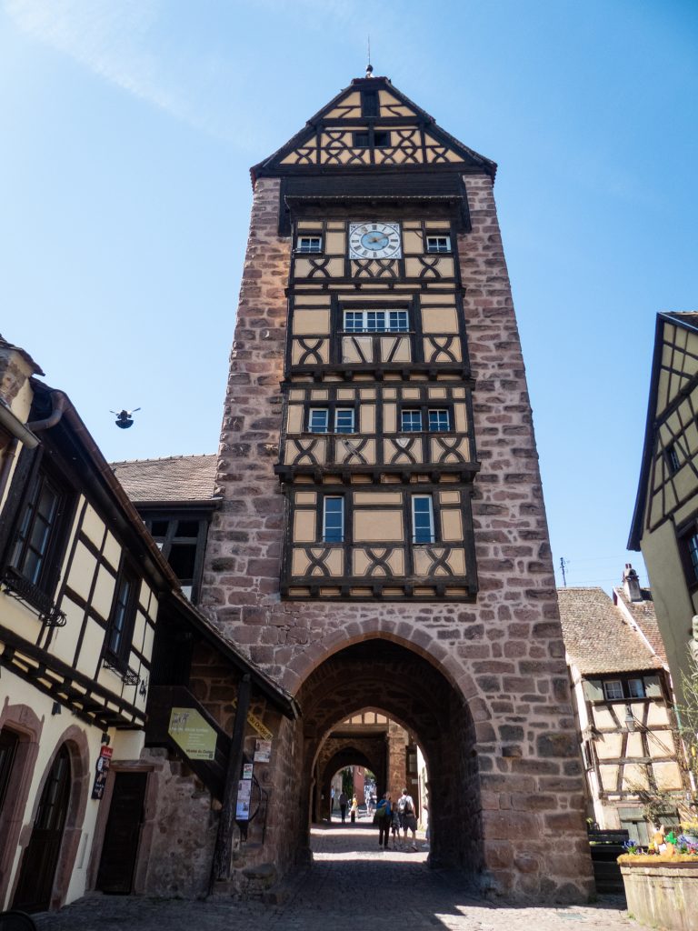Le beffroi tour de garde de Riquewirh
