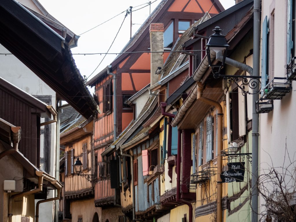 Les maisons colorées d'Eguisheim
