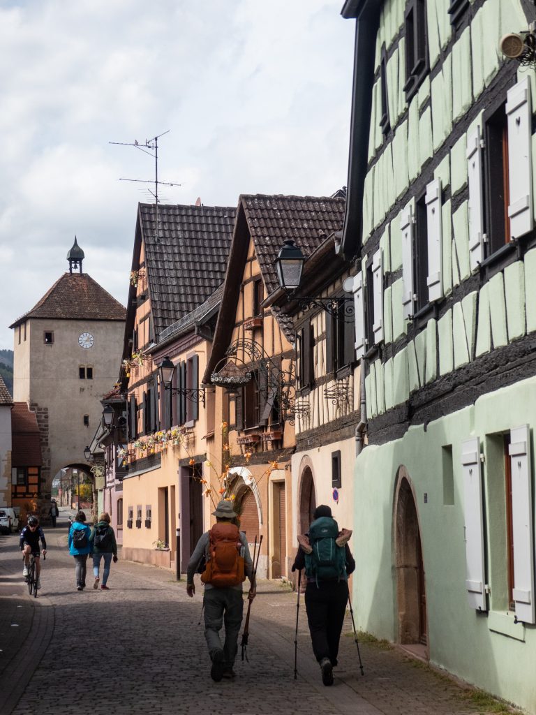 Turckheim, étape de Saint Jacques de Compostelle
